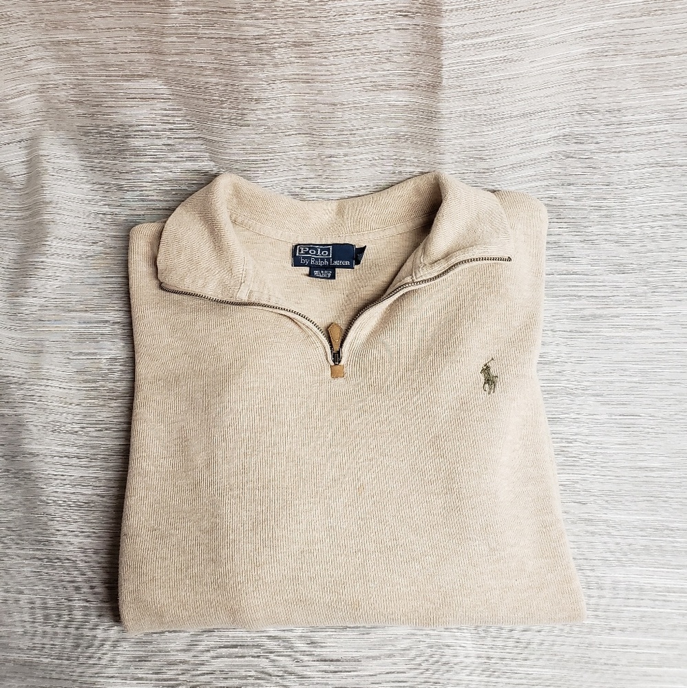 Polo by Ralph Lauren Half Zip Sweater Size XL